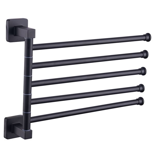 Полотенцедержатель FASHUN A2615-7, чёрный