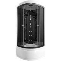 Душевая кабина Arcus AS-110 100x100 профиль Черный стекла Серые тонированные Душевая кабина Arcus AS-110 100x100 профиль Черный стекла Серые тонированные