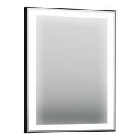 Зеркало ORKA Lisbon TR3001 65x75 c LED подсветкой, черный матовый