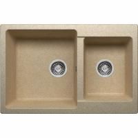 Кухонная мойка Polygran F-15 №302 77 Песочная Кухонная мойка Polygran F-15 №302 77 Песочная
