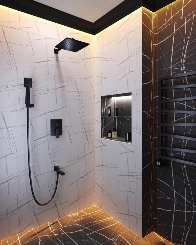 Душевая система Timo Selene SX-3069/03SM Черный, артикул SX-3069/03SM