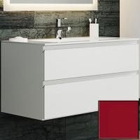 Тумба с раковиной SanVit Авеню-2 120 kavenu2120 в цвете Ral подвесная Красный глянец Тумба с раковиной SanVit Авеню-2 120 kavenu2120 в цвете Ral подвесная Красный глянец