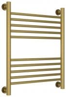 Полотенцесушитель водяной "Богема+" прямая 600х500 (Состаренная ЛАТУНЬ)