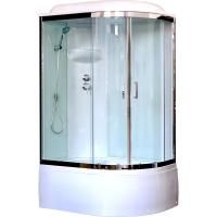 Душевая кабина Royal Bath RB 8120BK6-WT-CH (белое/прозрачное) левая Душевая кабина Royal Bath RB 8120BK6-WT-CH (белое/прозрачное) левая