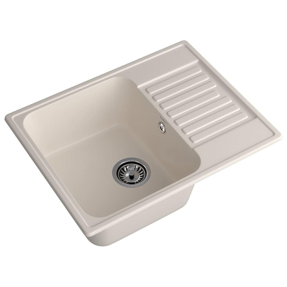 Кухонная мойка GranFest QUARZ 13, белый, артикул 13 белый