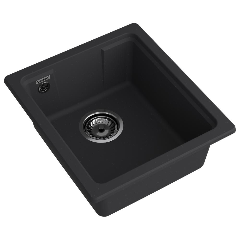 Кухонная мойка GranFest URBAN 4540, черный, артикул 4540 черный