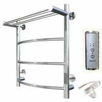 Электрический полотенцесушитель Тругор ПЭК 5 П СП 60x50 с полкой Хром