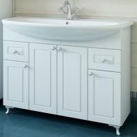 Тумба для раковины Sanflor Софи 105 C02645 Белая Тумба для раковины Sanflor Софи 105 C02645 Белая