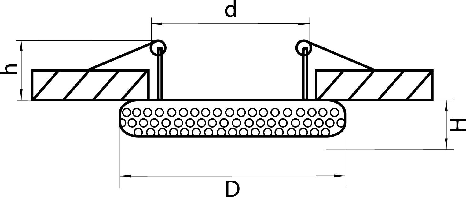 Светильник точечный встраиваемый декоративный под заменяемые галогенные или LED лампы Miriade Lightstar 011996