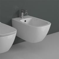 GLOBO Genesis Биде подвесное 55х36 см, с  1отв для смесителя, с креплением, цвет: белый