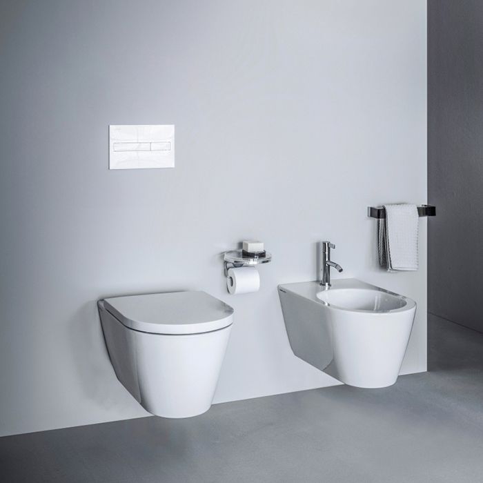 Laufen Kartell Сиденье с крышкой для с микролифтом, съемное, цвет белый, артикул 8.9133.3.000.000.1