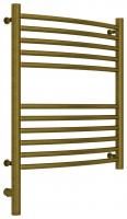Полотенцесушитель электрический "БОГЕМА 3.0" 600х500 / МЭМ левый (Состаренная бронза)