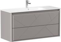 Тумба под раковину Allen Brau Paris 120 1.360003.PGM платина матовый