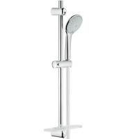 Душевой гарнитур GROHE Euphoria (ручной душ, штанга 600 мм, шланг 1750 мм), хром (27230001) Душевой гарнитур GROHE Euphoria (ручной душ, штанга 600 мм, шланг 1750 мм), хром (27230001)