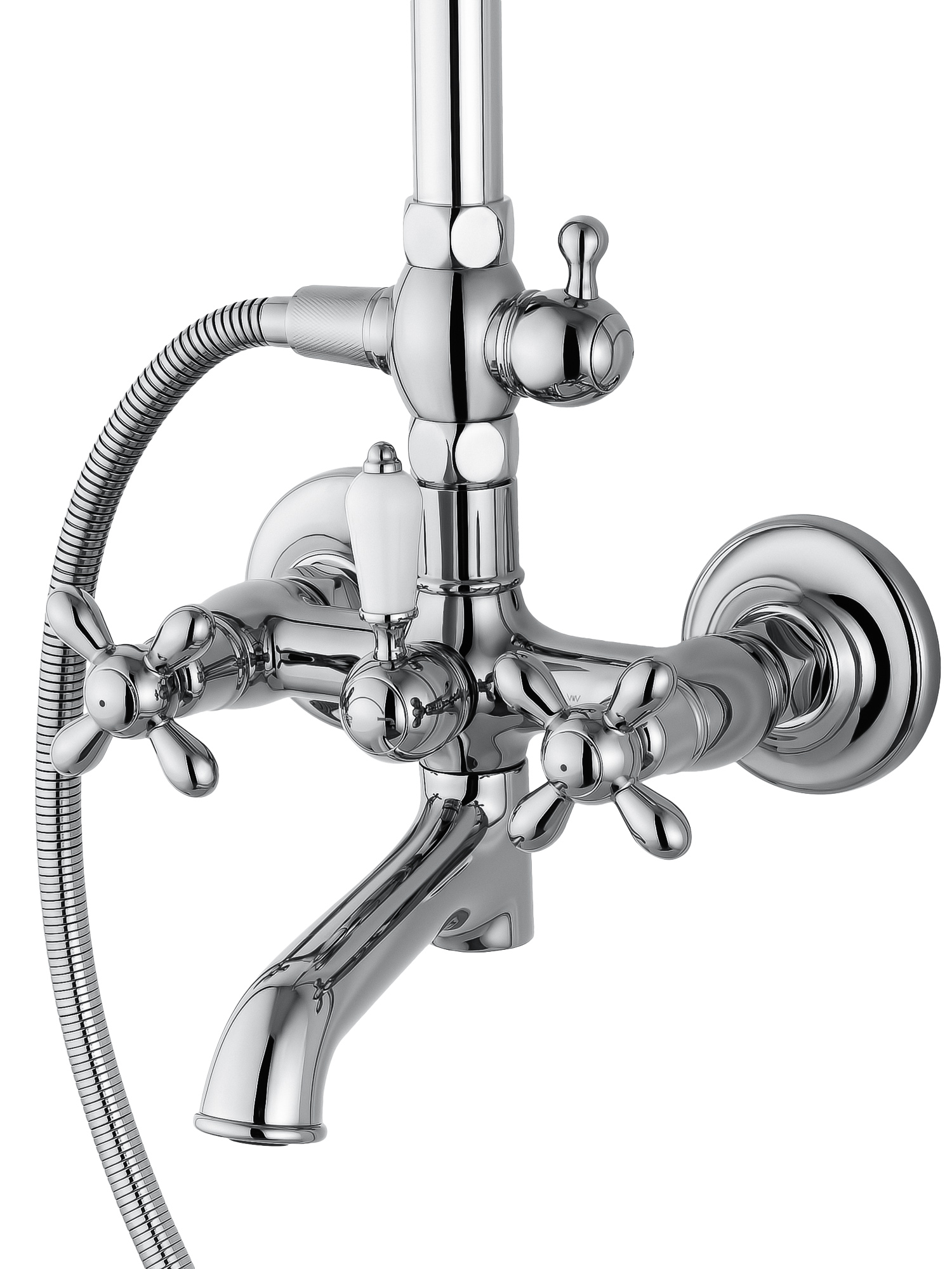 Душевая система WONZON & WOGHAND RETRO, Хром (WW-88739020-CR)