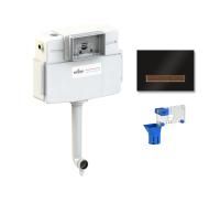 Комплект 3 в 1 бачка скрытого монтажа для приставного унитаза Lavinia Boho Relfix 77030073