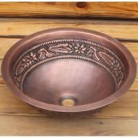 Раковина-чаша Bronze de Luxe 42 R108 Медь