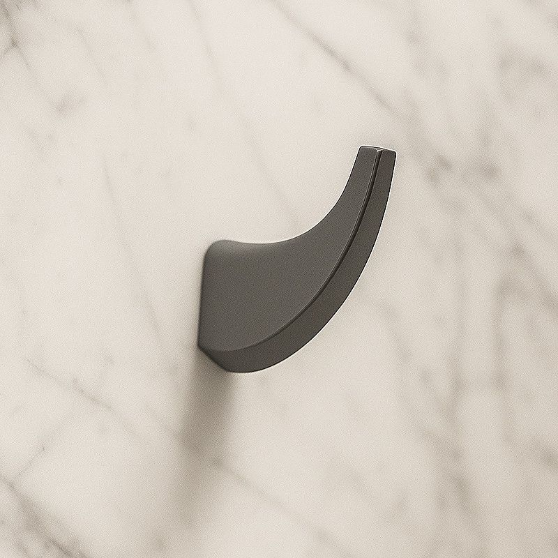 Крючок для ванной комнаты Knotlor RH103GM, оружейная сталь