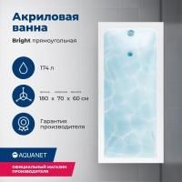 Акриловая ванна Aquanet Bright 180x70 (с каркасом) Акриловая ванна Aquanet Bright 180x70 (с каркасом)