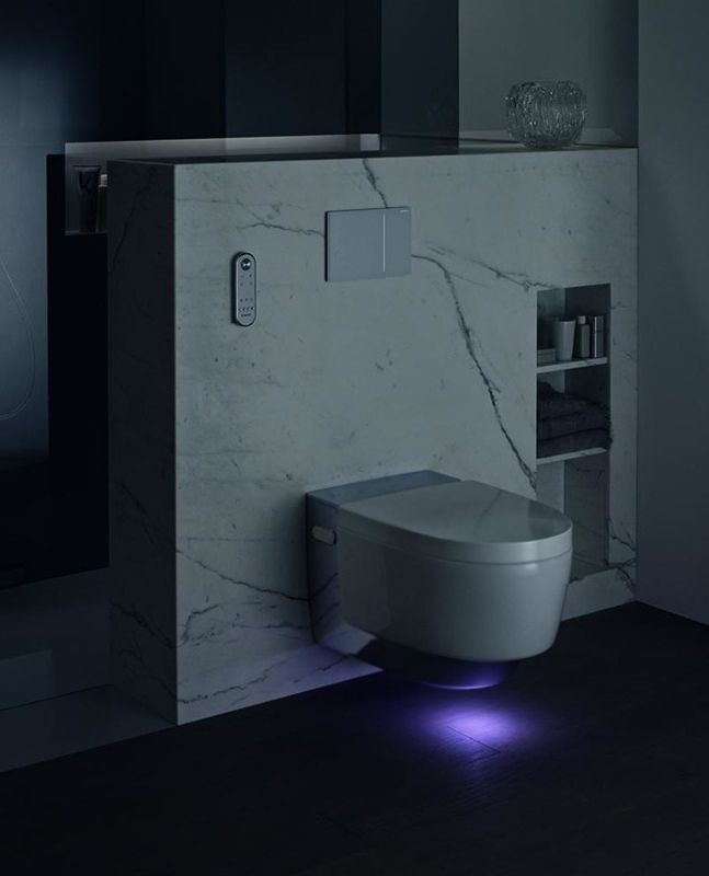 Унитаз биде Geberit AquaClean Mera Comfort 146.214.21.1 Белый альпин/Хром Унитаз биде Geberit AquaClean Mera Comfort 146.214.21.1 Белый альпин/Хром