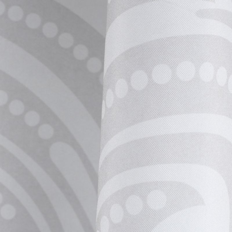 Штора для ванной комнаты FIXSEN DESIGN FX-2518, серый, артикул FX-2518