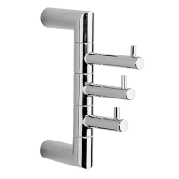 CISAL System Крючок тройной, цвет хром CISAL System Крючок тройной, цвет хром