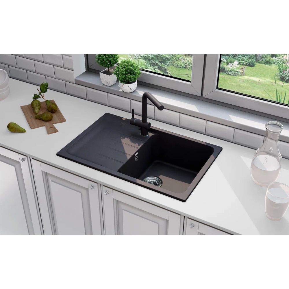 Кухонная мойка Ulgran Quartz Gerda 780-08, космос, артикул Gerda 780-08