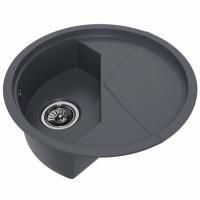 Кухонная мойка KitKraken Stream Graphite 51 Темно-серая