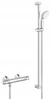 Термостат для душа GROHE Precision Flow с душевым гарнитуром, хром (34842000) Термостат для душа GROHE Precision Flow с душевым гарнитуром, хром (34842000)