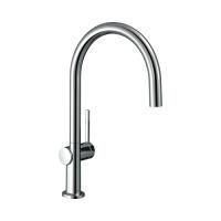 Смеситель для кухни, Hansgrohe, Talis M54 , тип открывания воды-однорычажный, тип регулирования воды-керамический картридж, монтаж-на раковину/столешницу, отверстия для монтажа-1, высота, мм-390, вынос излива, мм-222, тип излива-поворотный 60°, 110°, 150° Смеситель для кухни, Hansgrohe, Talis M54 , тип открывания воды-однорычажный, тип регулирования воды-керамический картридж, монтаж-на раковину/столешницу, отверстия для монтажа-1, высота, мм-390, вынос излива, мм-222, тип излива-поворотный 60°, 110°, 150°