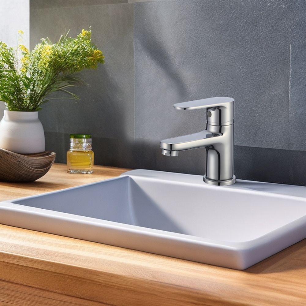 Смеситель для раковины WesnaArt NATUR NAT07-210, хром