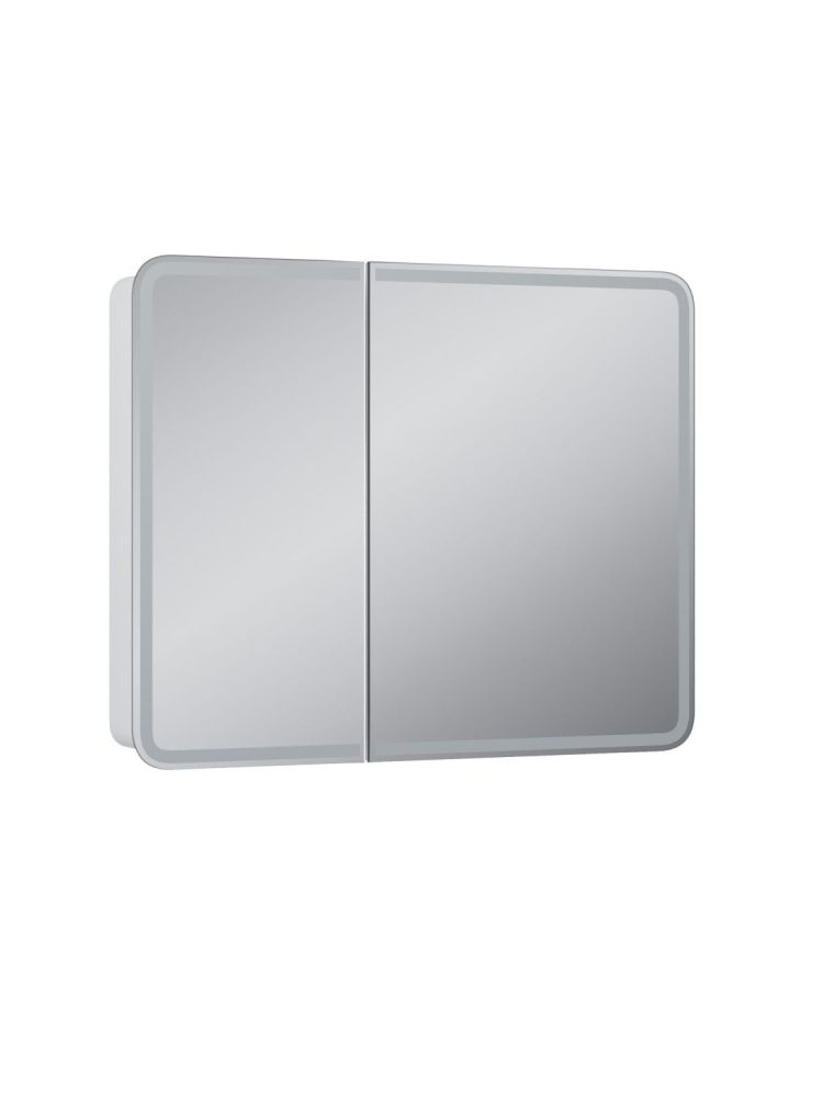 Зеркало-шкаф с подсветкой ART&MAX PLATINO AM-Pla-1000-800-2D-F, артикул AM-Pla-1000-800-2D-F