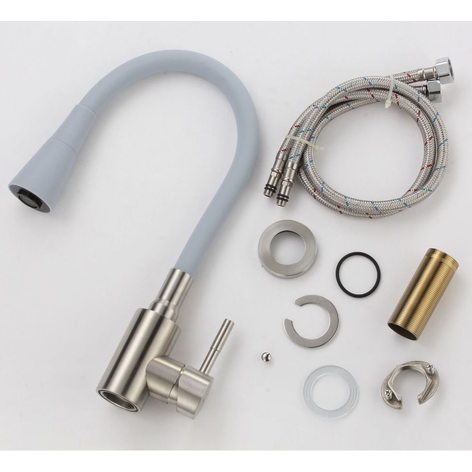 Смеситель для кухни Savol S-3002LM04, сатин