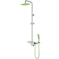 Душевая система D&K Berlin Humboldt DA1443712B13 Хром Зеленый