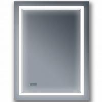 Зеркало Бриклаер Эстель-2 60 на взмах руки с подсветкой и часами