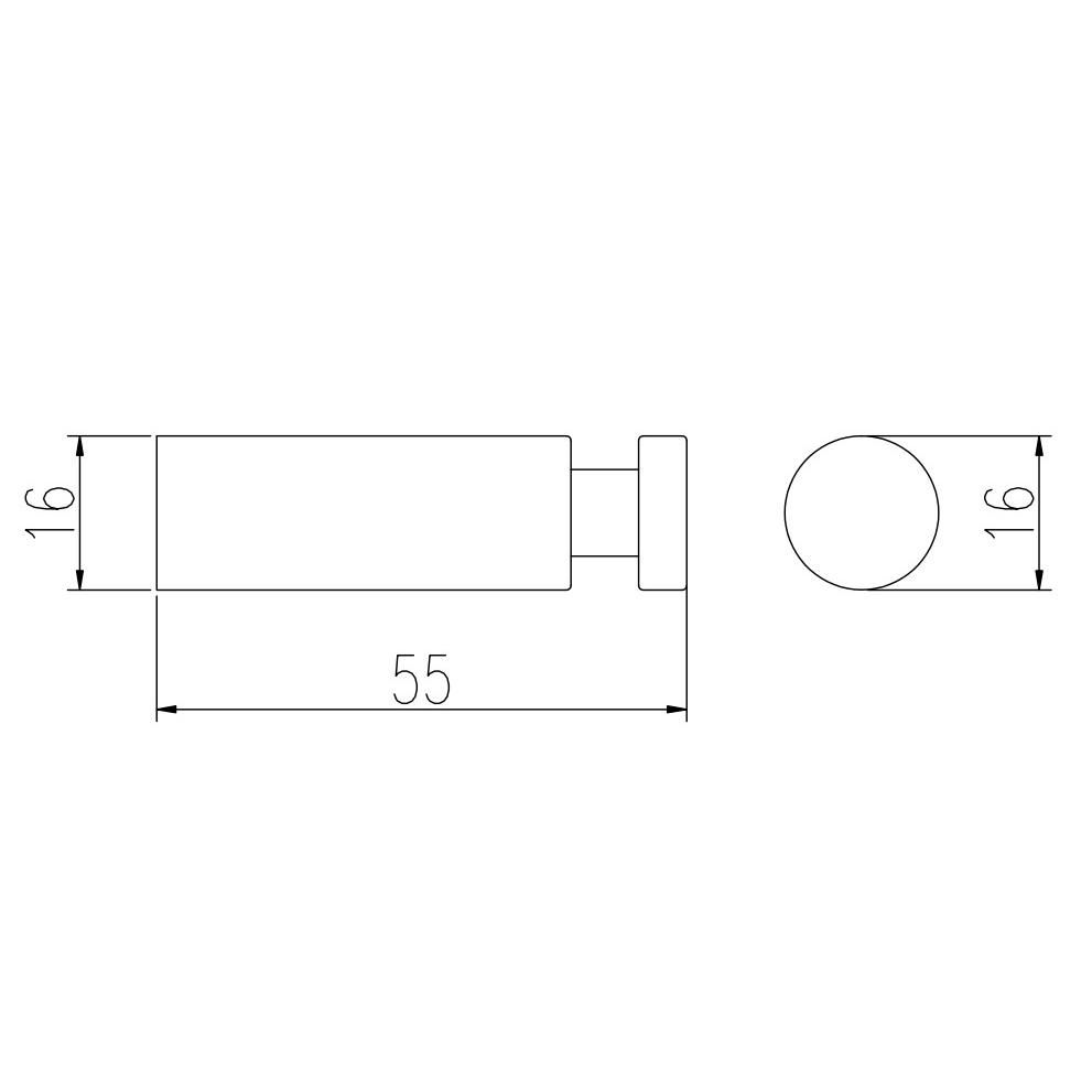 Комплект крючков для ванной Rav Slezak COLORADO COA0103/55, хром