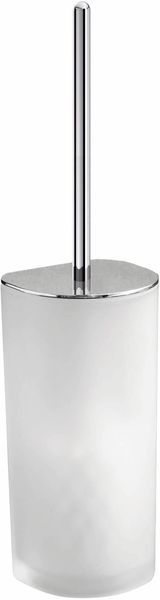 Gedy G-Kent, напольный стеклянный ёрш, цвет хром