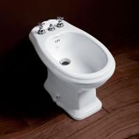 SIMAS Arcade Биде без ободка с 3 отв. под смеситель 36х57 , (2отв. выбитых вручную), цвет белый