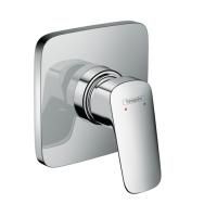 Смеситель для душа, Hansgrohe, Logis, тип открывания воды-рычажный, тип регулирования воды-керамический картридж, монтаж-вертикальный встраиваемый (настенный), отверстия для монтажа-1, внутренняя часть-необходимо заказать, цвет-хром Смеситель для душа, Hansgrohe, Logis, тип открывания воды-рычажный, тип регулирования воды-керамический картридж, монтаж-вертикальный встраиваемый (настенный), отверстия для монтажа-1, внутренняя часть-необходимо заказать, цвет-хром