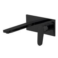 Fima Carlo Frattini Spot Cмеситель для раковины, встраиваемый, излив: см., цвет: чёрный матовый