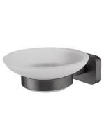 Мыльница с держателем WONZON & WOGHAND GRAFFITY, Темный графит (WW-9322)