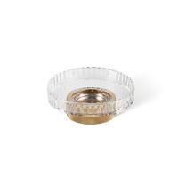 Decor Walther Club STS Мыльница настольная, граненое стекло, цвет: золото