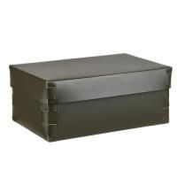 Colombo Adj Коробка Snob, 32x20H13,5 см, цвет: оливковый/горчичный Colombo Adj Коробка Snob, 32x20H13,5 см, цвет: оливковый/горчичный