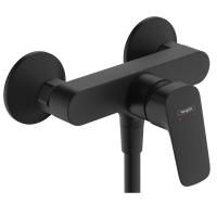 Смеситель для душа, Hansgrohe, Logis, тип открывания воды-однорычажный, тип регулирования воды-керамический картридж, монтаж-настенный, отверстия для монтажа-2, цвет-черный матовый Смеситель для душа, Hansgrohe, Logis, тип открывания воды-однорычажный, тип регулирования воды-керамический картридж, монтаж-настенный, отверстия для монтажа-2, цвет-черный матовый