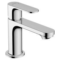 Смеситель для раковины, Hansgrohe, Rebris S, тип открывания воды-однорычажный, тип регулирования воды-керамический картридж, монтаж-на раковину/столешницу, отверстия для монтажа-1, высота, мм-143, вынос излива, мм-121, тип излива-неподвижный, донный клапа Смеситель для раковины, Hansgrohe, Rebris S, тип открывания воды-однорычажный, тип регулирования воды-керамический картридж, монтаж-на раковину/столешницу, отверстия для монтажа-1, высота, мм-143, вынос излива, мм-121, тип излива-неподвижный, донный клапа