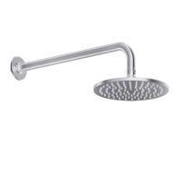 GESSI INCISO Душевая головка настенная, шарнирная на 1/2”,  Ø200мм, цвет: Finox Brushed Nickel