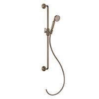 GESSI VENTI20 Штанга для душа 800 мм., с ручным душем и шлангом 1500 мм., цвет Copper Brushed PVD