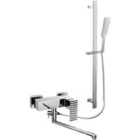 Смеситель для ванны Bronze de Luxe Grani RT980 универсальный Хром