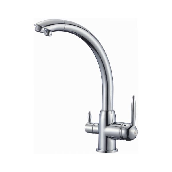 Смеситель для кухни с подключением к фильтру Savol S-L1699, хром