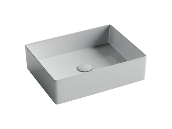 Раковина накладная прямоугольная Элемент (Element) 361x471x130, цвет белый, арт.CN6069